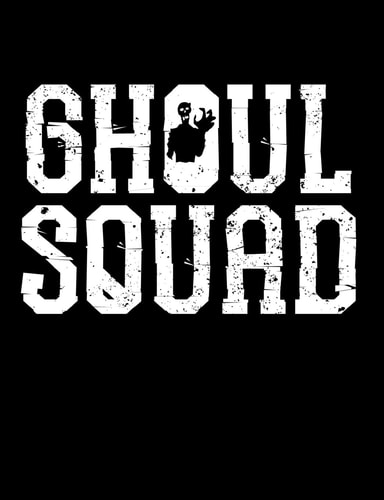 Ghoul Squad Composition Notebook College Ruled (7. 44 X 9. 69) Creepy Spirit Phantom Grave Digger Writing Book