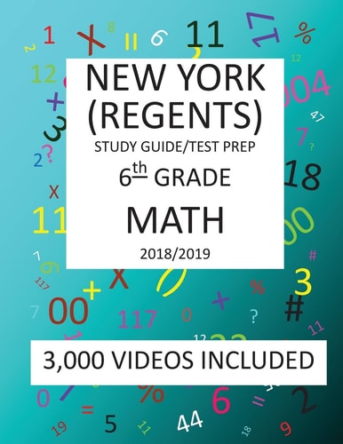 6th Grade New York Regents Math Test Prep/Study Guide