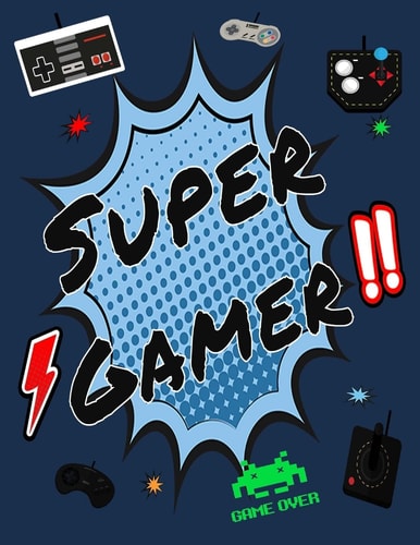Super Gamer Guitar Tablature Notebook