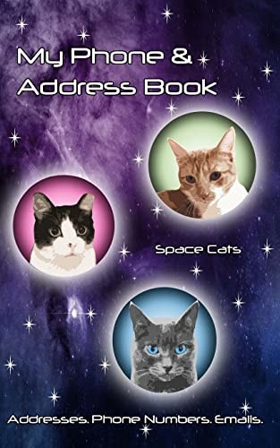 Space Cats Address Book Phone Numbers and Email
