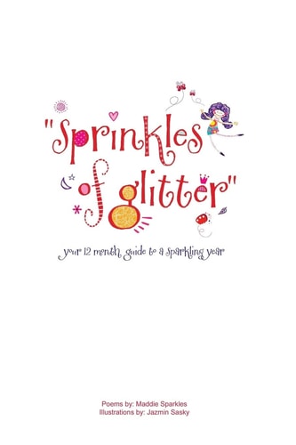 Sprinkles Of Glitter Your 12 Month Guide to a Sparkling Year