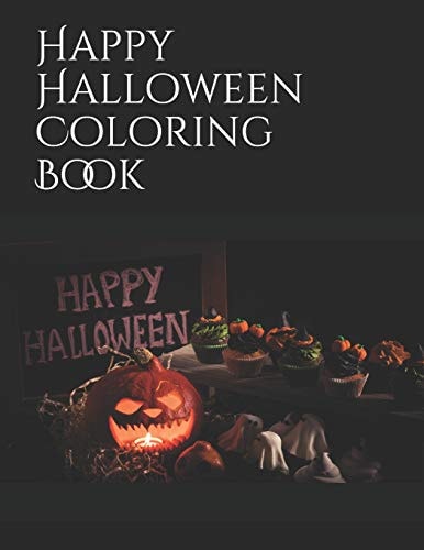Happy Halloween Coloring Book