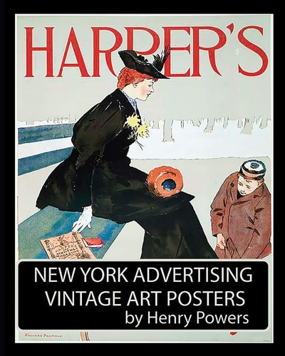 New York Advertising Vintage Art Posters Illustrations from the 1890s To1907