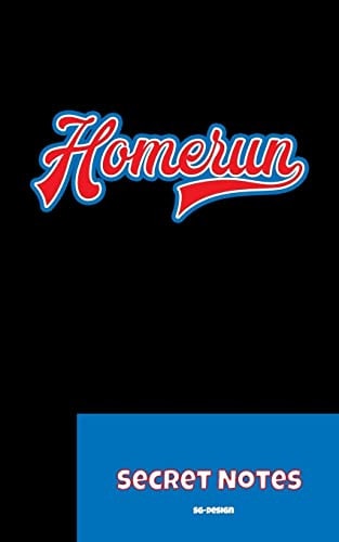 Secret Notes Perfect Gift for All Baseball Players, Pitcher, Catcher, Coaches, Talent Scouts Or Fans of the Most Popular and Traditional American Ball Sport.