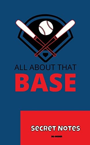 Secret Notes Perfect Gift for All Baseball Players, Pitcher, Catcher, Coaches, Talent Scouts Or Fans of the Most Popular and Traditional American Ball Sport.