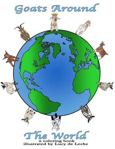 Goat Around The World A Goat Coloring Book