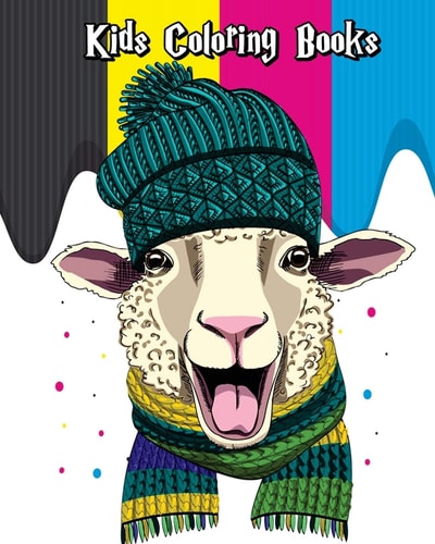 Kids Coloring Books Super Cute Animals