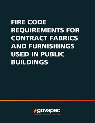 Fire Code Requirements for Contract Fabrics and Furnishings Used in Public Buildin