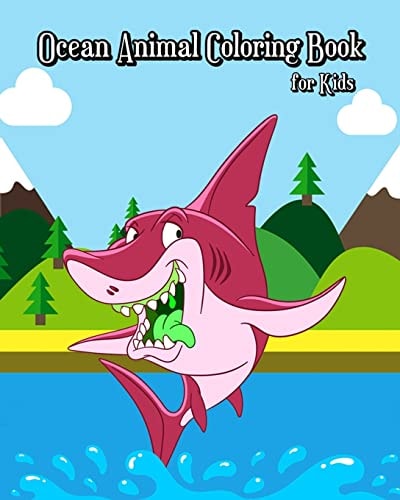Ocean Animal Coloring Book for Kids