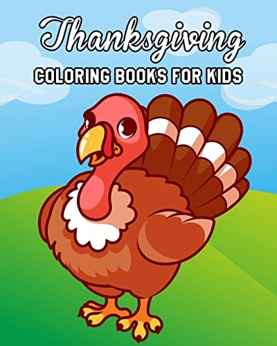 Thanksgiving Coloring Books For Kids