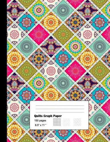 Quilts Graph Paper Graph Paper 3 Patterns for Quilts and Patchwork for Designs and Creativity/Square, Hexagon and Triangle