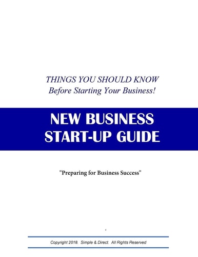 New Business Start-Up Guide Things You Should Know Before Starting Your Business