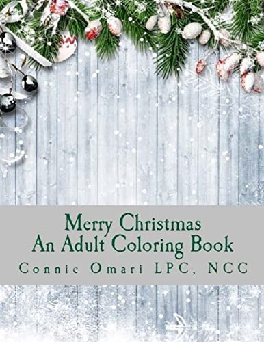 Merry Christmas An Adult Coloring Book