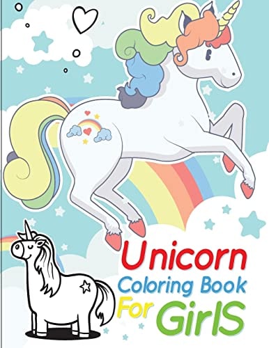 Unicorn Coloring Book for Girls Unicorn Coloring Book for Kids and Toddlers - Activity Books for Preschooler