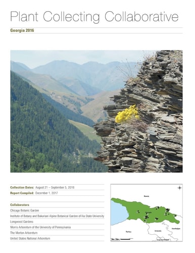 Plant Collecting Collaborative Georgia 2016