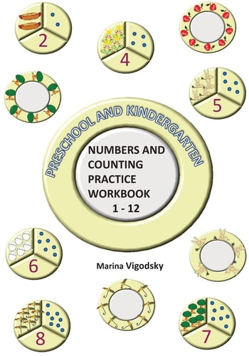 Preschool and Kindergarten Numbers and Counting Practice Workbook 1-12