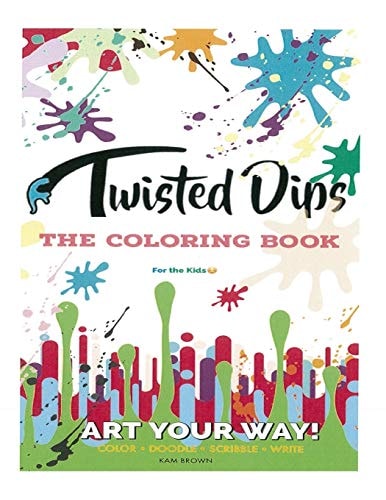 Twisted Dips The Kids Activity and Coloring Book