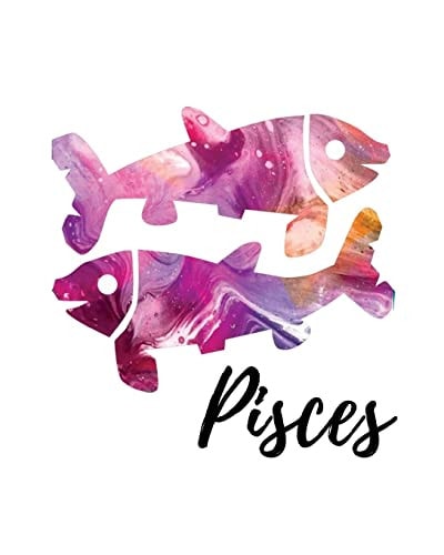 Pisces Pisces Cornell Notes Purple