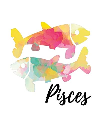 Pisces Pisces Cornell Notes Yellow Pink
