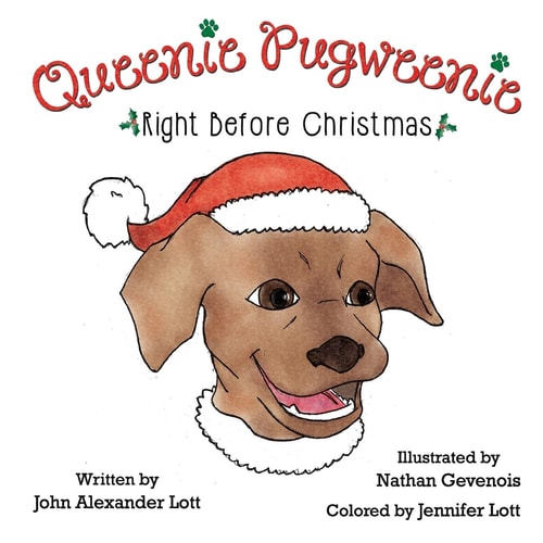 Queenie Pugweenie Right Before Christmas