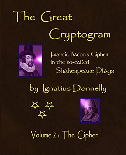 The Great Cryptogram Volume Two The Cipher
