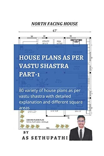 HOUSE PLANS As Per Vastu Shastra Part -1 (80 Variety of House Plans As Per Vastu Shastra with Detailed Explanation and Different Square Areas)