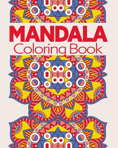 Mandala Coloring Book For Stress Relief and Relaxtion