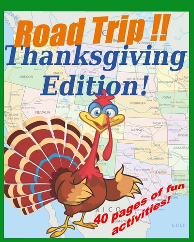 Road Trip - Thanksgiving Edition Activity Book
