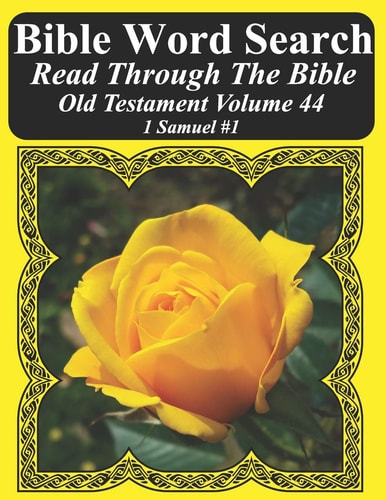 Bible Word Search Read Through The Bible Old Testament Volume 44 1 Samuel #1 Extra Large Print