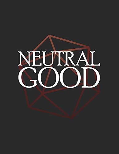 Neutral Good RPG Themed Mapping and Notes Book
