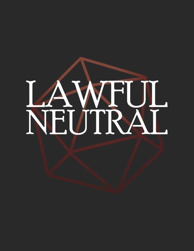 Lawful Neutral RPG Themed Mapping and Notes Book