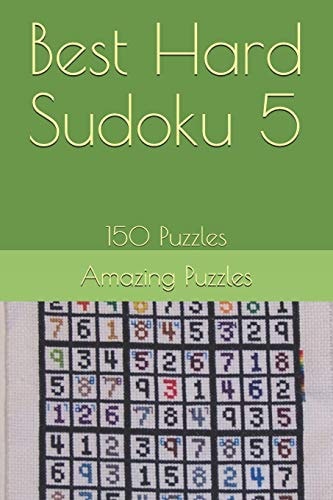 Best Hard Sudoku 5 150 Puzzles