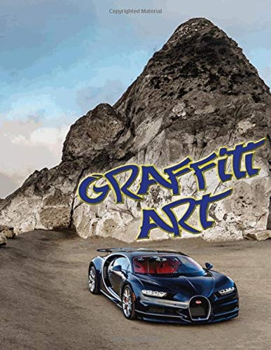 Graffiti Art Color Book. Street Art. Coloring Illustrated Graffiti Designs. Format 8.5" X 11.0"
