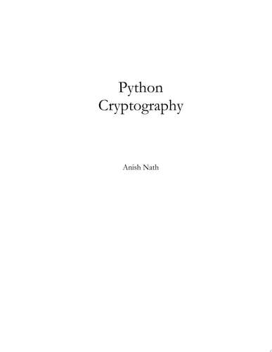 Python Cryptography