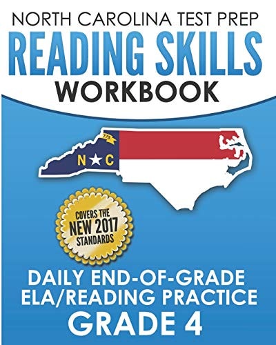 North Carolina Test Prep Reading Skills Workbook Daily End-Of-Grade Ela/Reading Practice Grade 4 Preparation for the Eog English Language Arts/Reading Tests