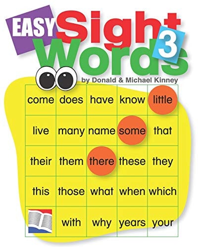 Easy Sight Words 3