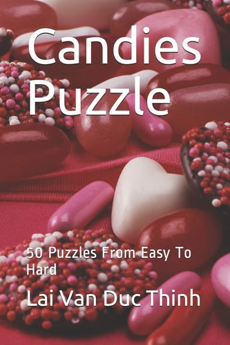 Candies Puzzle 50 Puzzles from Easy to Hard