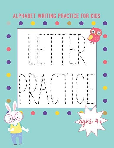 Alphabet Writing Practice for Kids Letter Practice Actviity Book with Animals A-Z