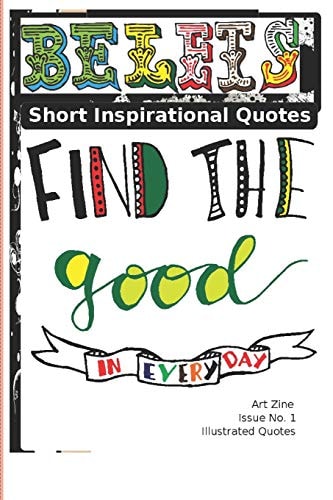 Belets - Short Inspirational Quotes Art Zine
