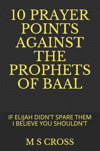 10 Prayer Points Against the Prophets of Baal If Elijah Didn't Spare Them I Believe You Shouldn't