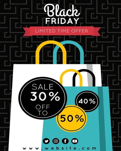 Black Friday Limited Time Offer Shopping Schedule, Cyber Monday, Gift List Organization