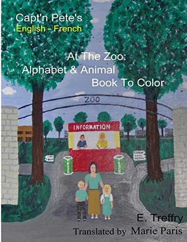 Capt'n Pete's A-B-C Animal Coloring Book - French