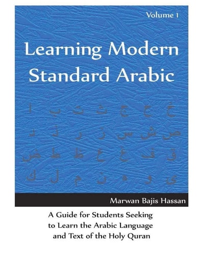 Learning Modern Standard Arabic