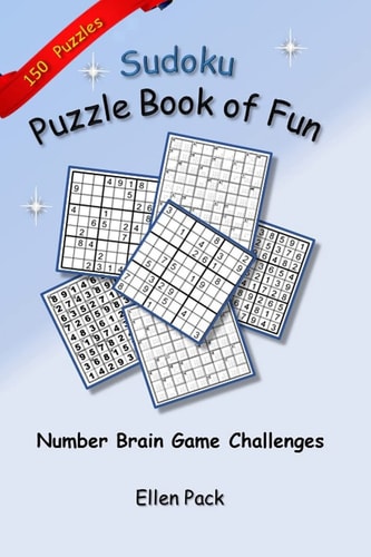 Sudoku Puzzle Book of Fun Number Brain Game Challenges