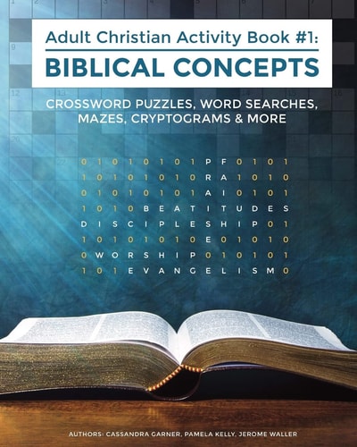 Biblical Concepts Adult Christian Activity Book #1