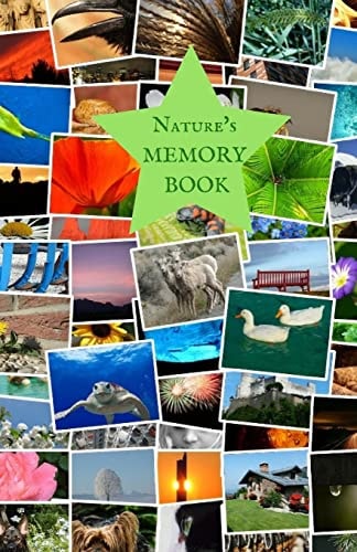 Natures Memory Book Classic Keepsake Memory Book/Photo Album for All Occasions