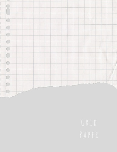 Grid Paper Quad Rule Graph Paper,8. 5 X 11 (5x5 Graph Paper) 100 Pages
