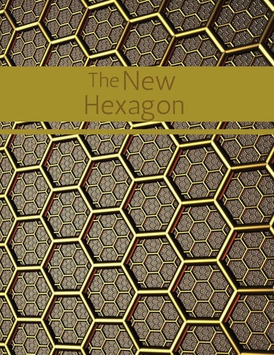 The New Hexagon Hex Paper (or Honeycomb Paper),This Large Hexagons Measure . 5 Per Side. 100 Pages, 8. 5 X 11. GET YOUR GAME On :-)