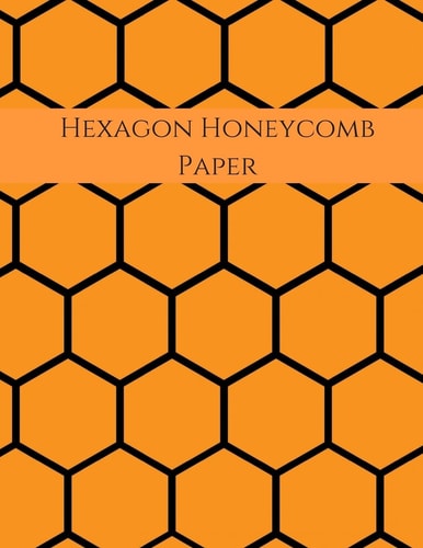 Hexagon Honeycomb Paper Hex Paper (or Honeycomb Paper),This Small Hexagons Measure . 2 Per Side. 100 Pages, 8. 5 X 11. GET YOUR GAME On :-)