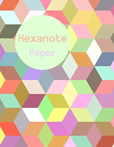 Hexanote Paper Hex Paper (or Honeycomb Paper),This Small Hexagons Measure . 2 Per Side. 100 Pages, 8. 5 X 11. GET YOUR GAME On :-)